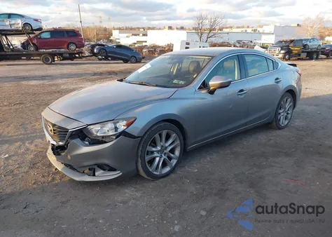 2014 Mazda Mazda6 I Touring z USA, uszkodzony, nr VIN JM1GJ1V61E1120227